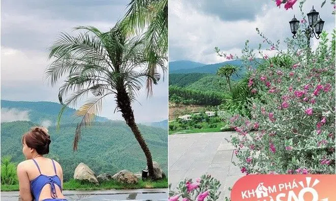 Vợ Mạnh Trường khoe hoa cỏ ngập lối đi nơi biệt thự trên núi, có cây tên lạ "nghe như phim chưởng"