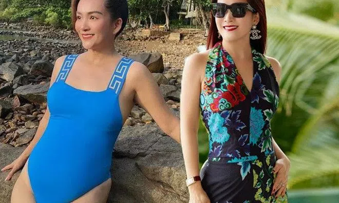 Chơi môn "chân không chạm đất", bà xã hơn tuổi của Bình Minh "gọt" vòng 2 tròn lẳn thành thắt nút đẹp mê