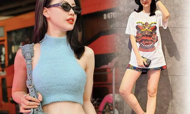 Phong cách thời trang "nức mùi tiền" của Bùi Quỳnh Hoa, có cùng gu với Hồ Ngọc Hà