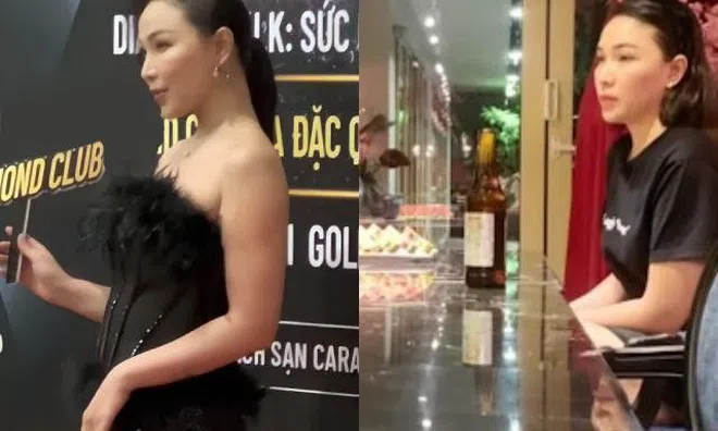 Sau ồn ào "tiểu tam" với Diệp Lâm Anh, Quỳnh Thư lộ bụng "lùm lùm" vướng nghi vấn mang thai