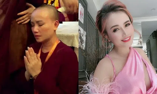 "Cô Xuyến" Hoàng Yến bất ngờ cạo trọc đầu sau 4 lần ly hôn, xuất gia thoát khổ