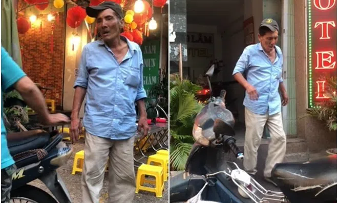 Sao Việt 24h: Sau đột quỵ, Thương Tín xuất hiện ốm yếu, quần áo xộc xệch bước ra đường gây xót xa