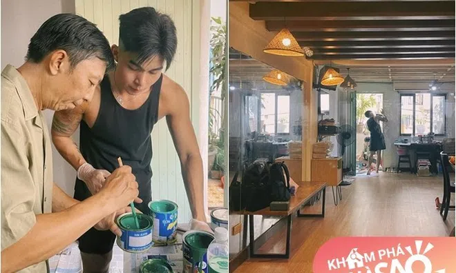 Vắng bố, anh em Jun Phạm gây xúc động khi sửa sang nhà cửa đón Tết, Ngô Thanh Vân khen "Đẹp quá"