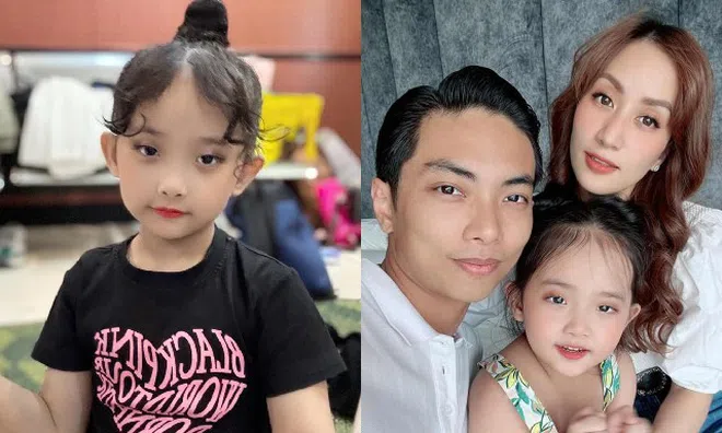 "Mợ chảnh" 5 tuổi nhà Khánh Thi trang điểm đậm diễn nét kiêu kỳ, xinh đẹp giống "tiểu Dương Mịch"