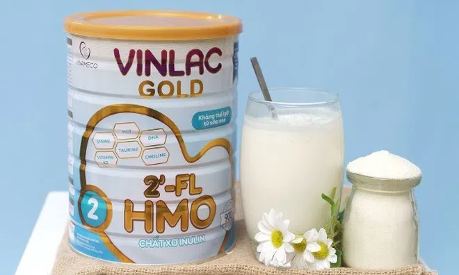Vinlac Gold 2- dinh dưỡng chuẩn Việt cho trẻ nhẹ cân, tiêu hoá kém 