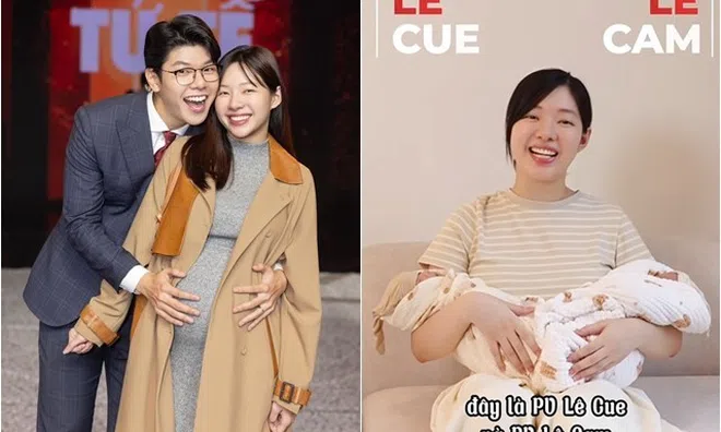 Cặp BTV nổi tiếng truyền hình vừa đón "song long", tên của 2 em bé mới sinh làm nhiều người thắc mắc