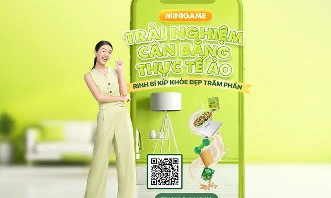 Rinh “bí quyết” khỏe đẹp trăm phần qua trải nghiệm thực tế ảo tăng cường cùng Fami Green Soy
