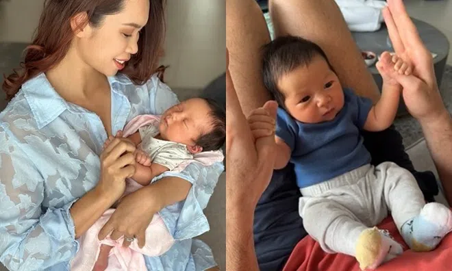 Sao Việt 24h: Hà Anh dỗi chồng Tây vì từ khi vợ sinh không làm được điều này tử tế, lần đầu khoe cận mặt con