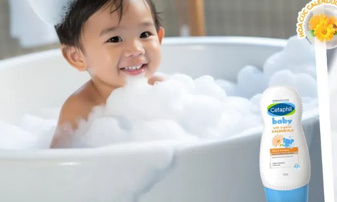 Cetaphil Baby - 3 bước dịu lành chăm da bé toàn diện
