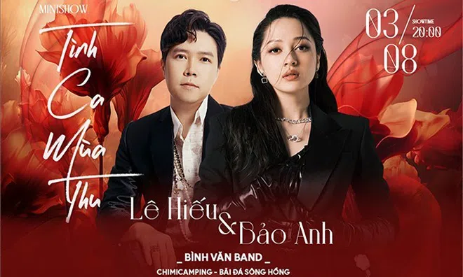 Lê Hiếu & Bảo Anh: Đêm nhạc tình yêu đẳng cấp nhờ E-Ticket