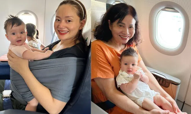 Lan Phương từng bảo mẹ ruột "im" để tự dạy con, nay khoe ái nữ 5 tháng tuổi đã hiểu chuyện