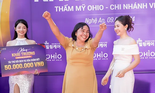 Ưu đãi lớn tháng vàng khai trương Thẩm mỹ OHIO tại Vinh
