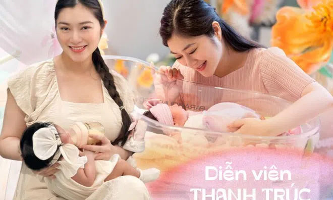 Diễn viên Thanh Trúc: "Chồng tôi phải đi kiếm tiền nhiều hơn để nuôi 2 mẹ con"