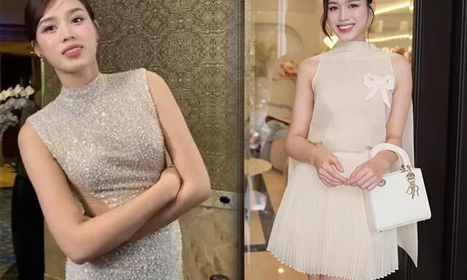 Hoa hậu Việt Nam Đỗ Thị Hà “ôm bụng” lên thảm đỏ, bị hỏi khó xử vì chiếc váy lộ điểm kém duyên