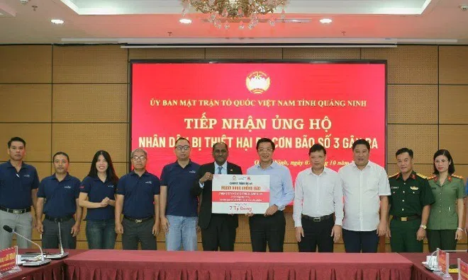 Tập đoàn Wilmar CLV hỗ trợ gần 10 tỷ đồng cho miền Bắc sau siêu bão Yagi