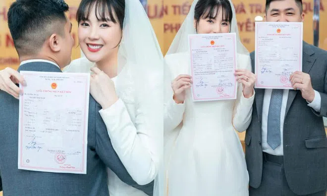 MC Mai Ngọc khoe giấy đăng ký kết hôn, hé lộ danh tính chồng mới: "Cảm ơn 2024 vì những điều đến sau"
