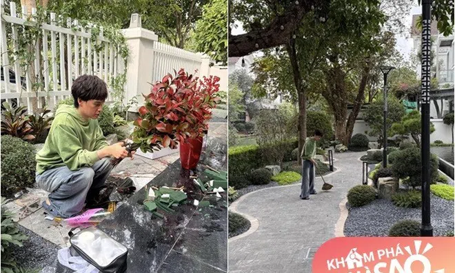 Biệt thự rộng thênh thang của gia đình ca sĩ Nguyễn Trần Trung Quân với hồ cá Koi "khủng", nhìn là biết giàu cỡ nào