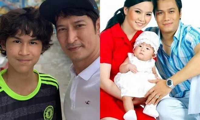 Sao Việt có con đầu lòng sống ở nước ngoài: 2 nghệ sĩ tên Việt Anh ít gặp ái nữ, quý tử Huy Khánh cao hơn bố