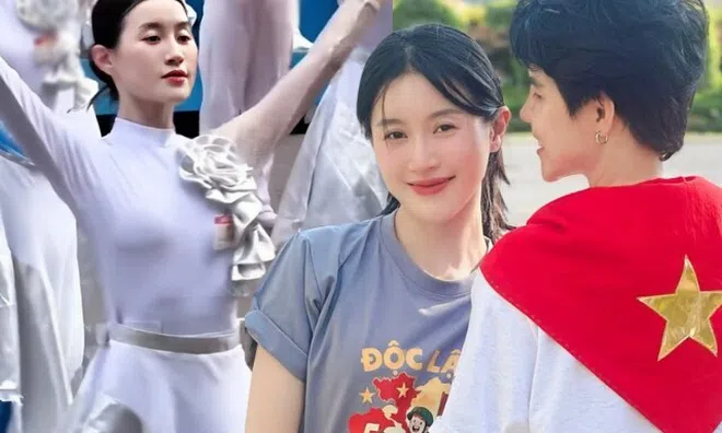Vợ "trâm anh thế phiệt" của Vũ Cát Tường đẹp "phát sáng" trong clip luyện múa cho lễ 30/4, thần thái sang trọng hút triệu view