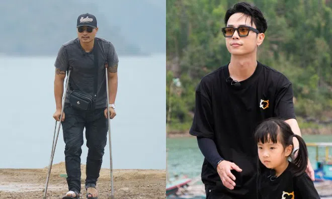 "Bố ơi mình đi đâu thế?" tập 1: "Anh tài" Neko Lê khác lạ khiến fan không quen, Duy Hưng bị thương phải chống nạng