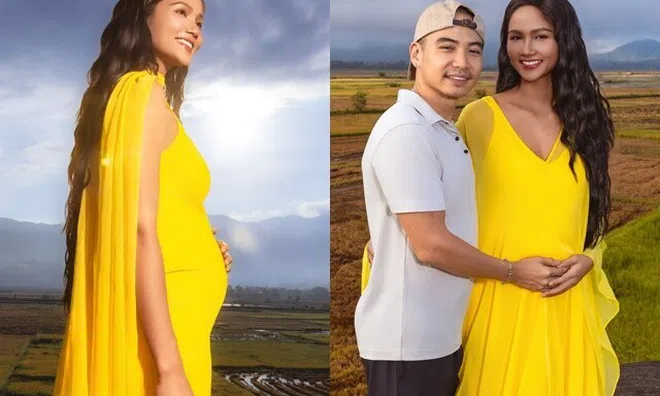 Hoa hậu H'Hen Niê lần đầu khoe bụng bầu, khẳng định mình và chồng còn "trong trắng" khi đến với nhau trước lời đồn "đi khách"