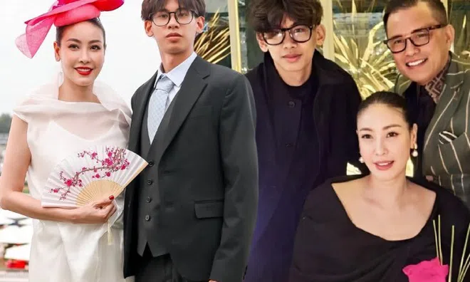 Hà Kiều Anh dự sự kiện danh giá bậc nhất nước Anh, khoe quý tử 17 tuổi lịch lãm hiện đã cao vượt mẹ