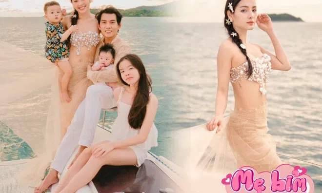 Phương Trinh Jolie: "Khi không có vú em, mẹ chồng phụ chăm cháu buổi tối để tôi được ngủ thẳng giấc"