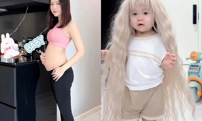 Hot girl "đẻ bọc điều" cho chồng ngoại quốc giấu mặt, nay 2 em bé lai xinh như búp bê lớn lên trong biệt thự tiền tỷ
