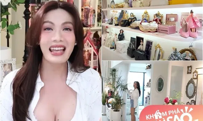"Búp bê Thủ Đức" nổi tiếng showbiz Việt có nhà ở vị trí đắc địa, trang trí đẹp như nơi ở của nàng tiên cá