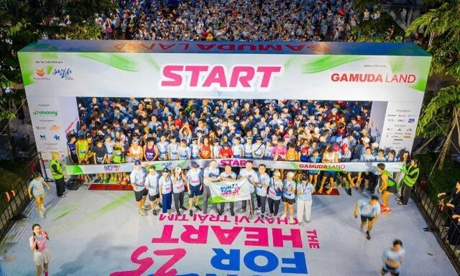 Run For The Heart 2025: Hàng ngàn bước chân, triệu nhịp yêu thương