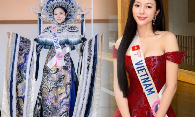 "Chiếc áo quá rộng" với Kiều Duy tại Miss International 2025