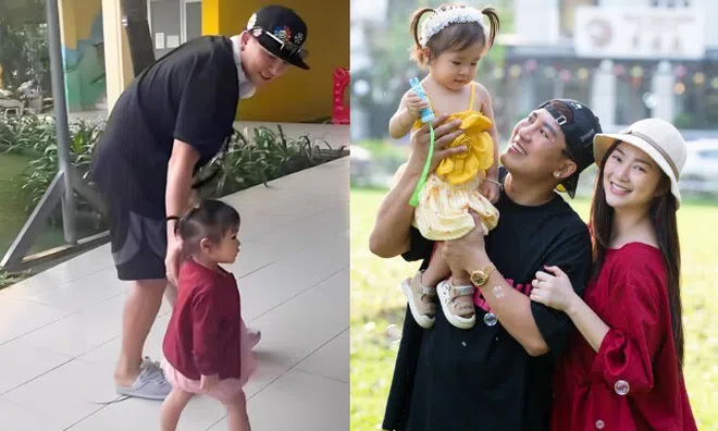 Chồng Thanh Trúc ngậm ngùi nỗi lòng làm bố khi đưa con gái đi học, tuổi 40 mong sớm có "đủ nếp, đủ tẻ"