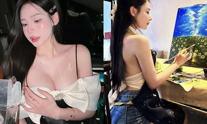 Hot girl Hà Nội chăm con khiến 6 triệu người rủ nhau xem, biết mặt bố đứa trẻ, có người nói "Xinh thế mà lấy anh này!"