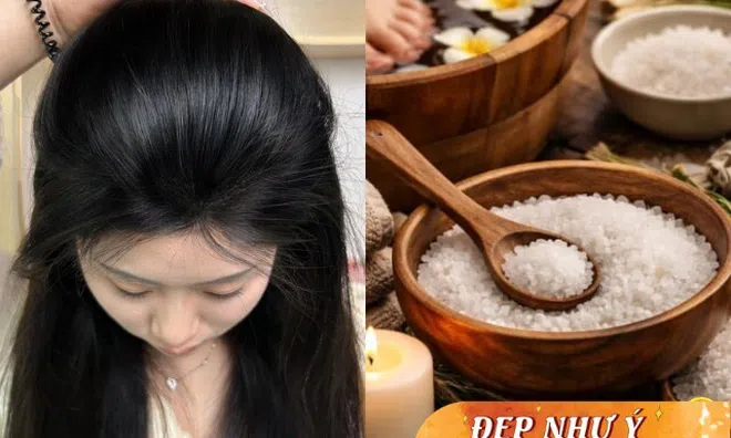 Ở tuổi 40+, chuyên gia làm đẹp thêm thứ này vào nước gội đầu, tóc mọc dày lại chỉ sau 4 tháng, đầu sạch bong