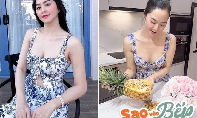 Mỹ nhân Việt nóng bỏng làm cơm rang cũng ngon đẹp xuất sắc, ai nấy tấm tắc: "Gái xinh lại còn đảm đang khéo tay"