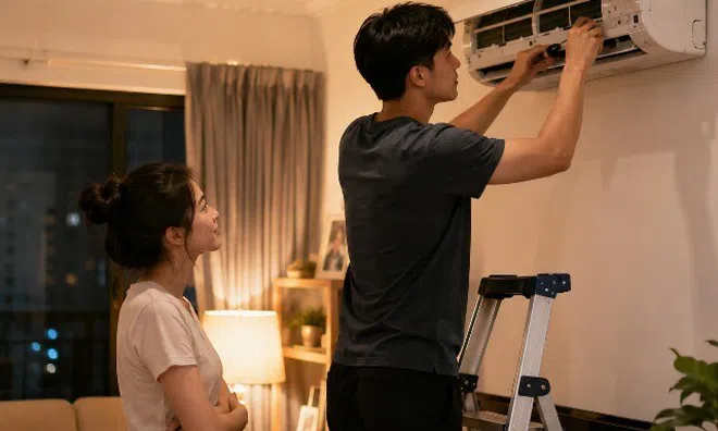 Nhờ chồng cũ tới sửa điều hòa, thấy điện thoại anh sáng lên, tôi quyết định tái hôn