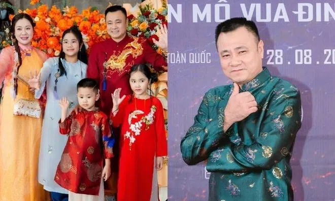 Nam diễn viên đóng vai quân sư vua Đinh Tiên Hoàng: Ngoài đời là NSND nổi tiếng, 3 con có ngoại hình "sao y bản chính"