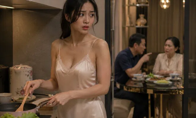Cuối tuần đi ra mắt, vừa bưng mâm cơm lên nghe bố mẹ bạn trai nói, gái quê "bỏ chạy" dù tiếc biệt thự thành phố