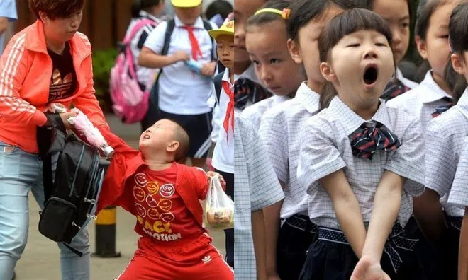 Cười chảy nước mắt với 7749 khoảnh khắc "hân hoan" ngày tựu trường của "khối măng non" sáng 5/9