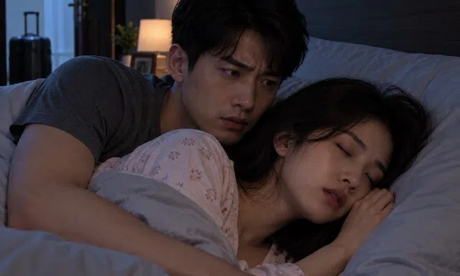 Về nhà lúc 3 giờ sáng, lên giường ôm vợ nghe cô ấy nói mớ một câu, tôi điếng người
