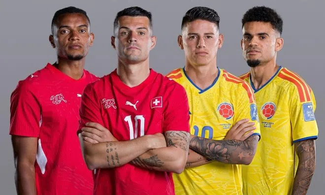 Nhận định Thuỵ Sĩ vs Colombia: Thế trận giằng co, ngang tài ngang sức