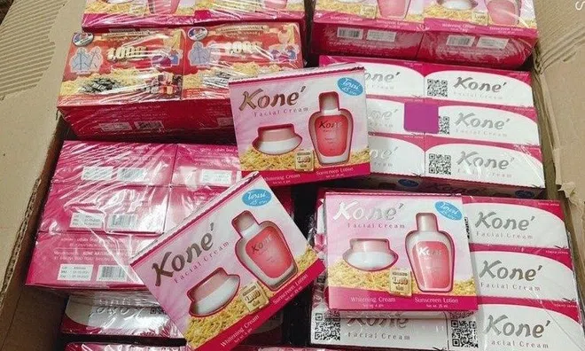 Sở Y tế Hà Nội thu hồi và tiêu huỷ mỹ phẩm Whitening Cream Koné không rõ nguồn gốc xuất xứ