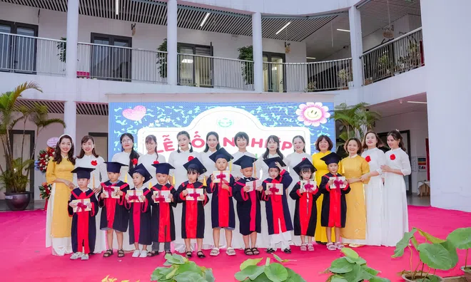 Trường mầm non Tuổi thơ – Đong đầy cảm xúc Lễ Trưởng thành của khối mẫu giáo lớn