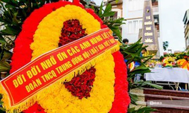 Tuổi trẻ Hội Luật gia Việt Nam tri ân tưởng niệm các anh hùng liệt sĩ nhân dịp 27/7