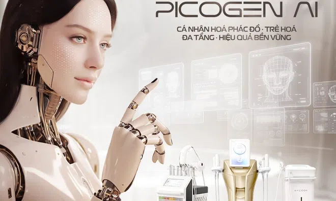 Tái sinh siêu vi PicoGen AI – Bước tiến đột phá trong tái sinh làn da ứng dụng trí tuệ nhân tạo