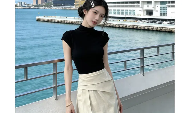 4 cách phối chân váy suông giúp nàng ghi điểm phong cách mùa hè