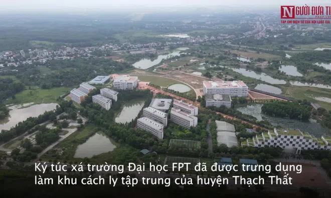 Hà Nội: Bên trong khu cách ly 3.000 giường ở Thạch Thất