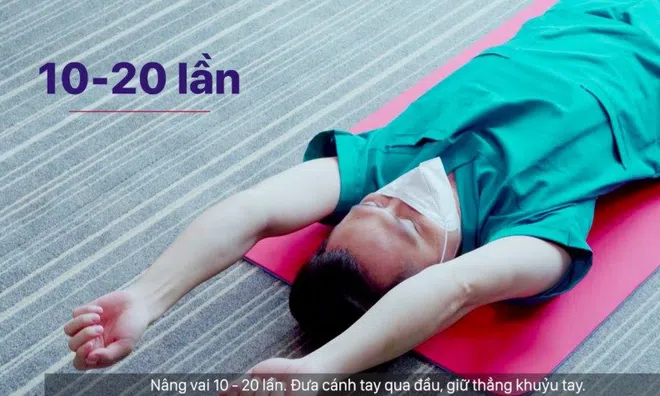 Clip: Bộ Y tế hướng dẫn F0 và F1 tập thở, vận động tại nhà