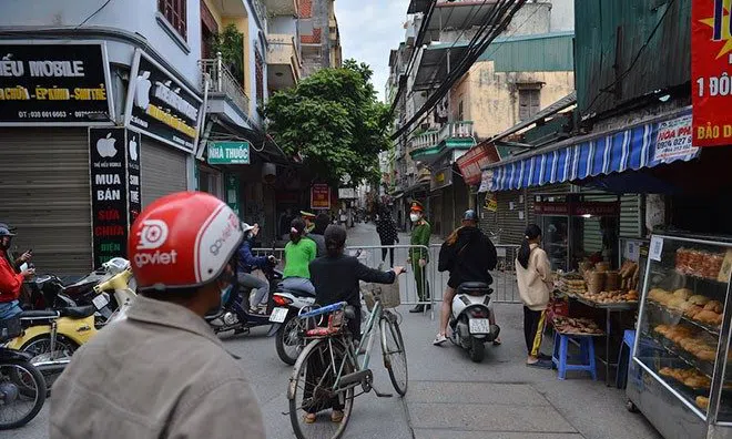 Hà Nội: Nâng cấp độ dịch phường Phú Đô lên mức "nguy cơ cao" sau chùm ca nhiễm COVID-19