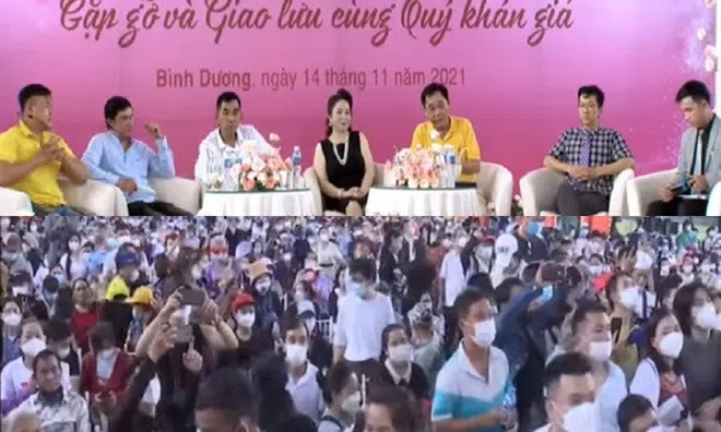 Bà Phương Hằng livestream tại Đại Nam để gần 1.000 tụ tập, khách mời xúc phạm báo chí